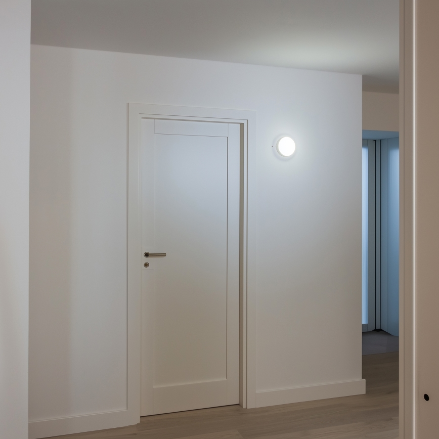 Brilagi - LED Industribelysning tak SIMA LED/12W/230V IP65 vit