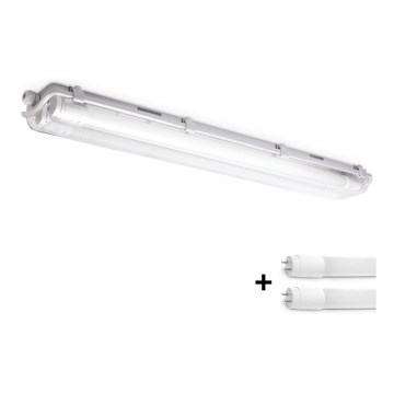 Brilagi - LED Industriell fluorescerande belysning OPTIMA T8 2xG13/9W/230V 4000K IP65 67,5 cm