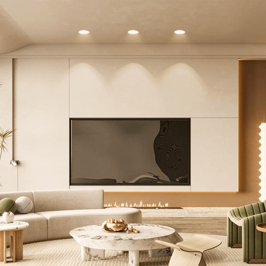 Brilagi - LED infälld badrumsarmatur LED/4,8W/230V 6000K vit IP65