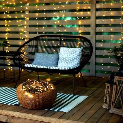 Brilagi - LED Jul utomhusslinga 500xLED/8 funktioner 55m IP44 varm vit
