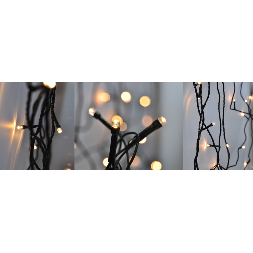 Brilagi - LED Jul utomhusslinga 500xLED/8 funktioner 55m IP44 varm vit
