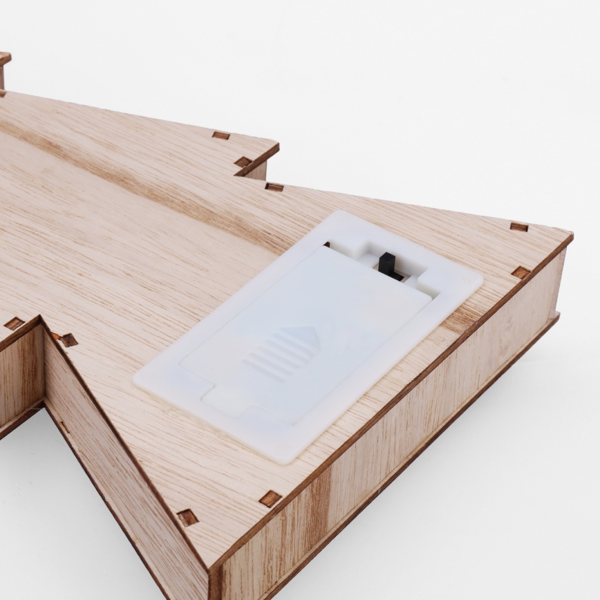 Brilagi - LED-juldekoration, julgran (LED/2xAA)