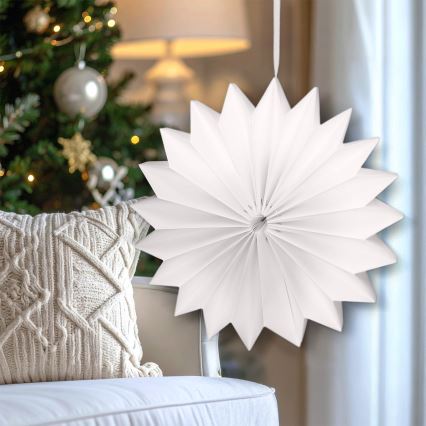 Brilagi - LED-juldekoration LED/2xAA 32 cm snöflinga