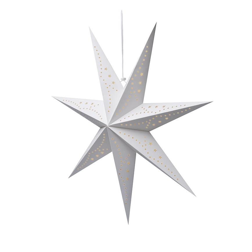 Brilagi - LED juldekoration LED/2xAA 60 cm stjärna varmvit