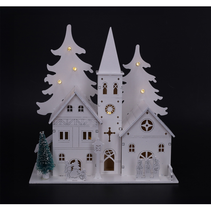 Brilagi - LED juldekoration LED/2xAA litet kapell