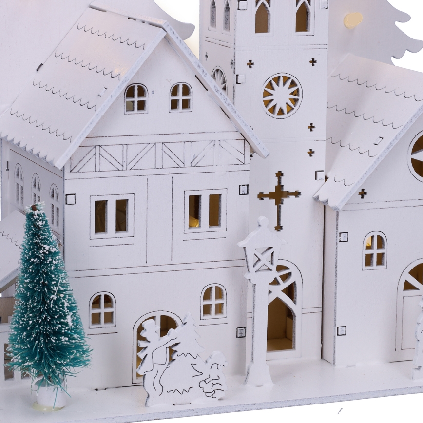 Brilagi - LED juldekoration LED/2xAA litet kapell