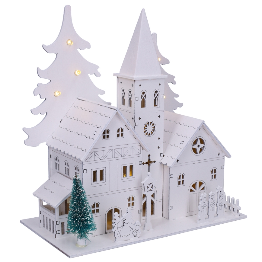 Brilagi - LED juldekoration LED/2xAA litet kapell