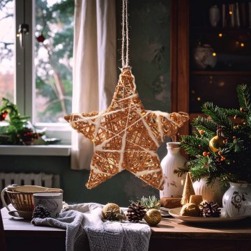 Brilagi - LED juldekoration LED/2xAA stjärna