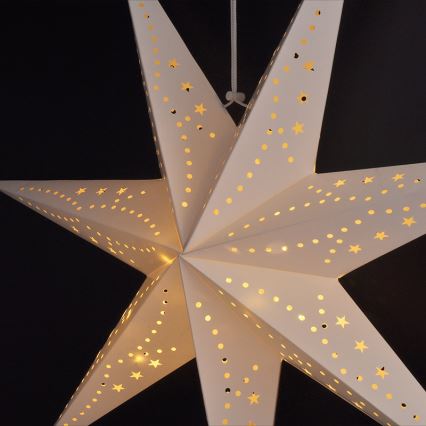 Brilagi - LED juldekoration LED/2xAA stjärna varm vit