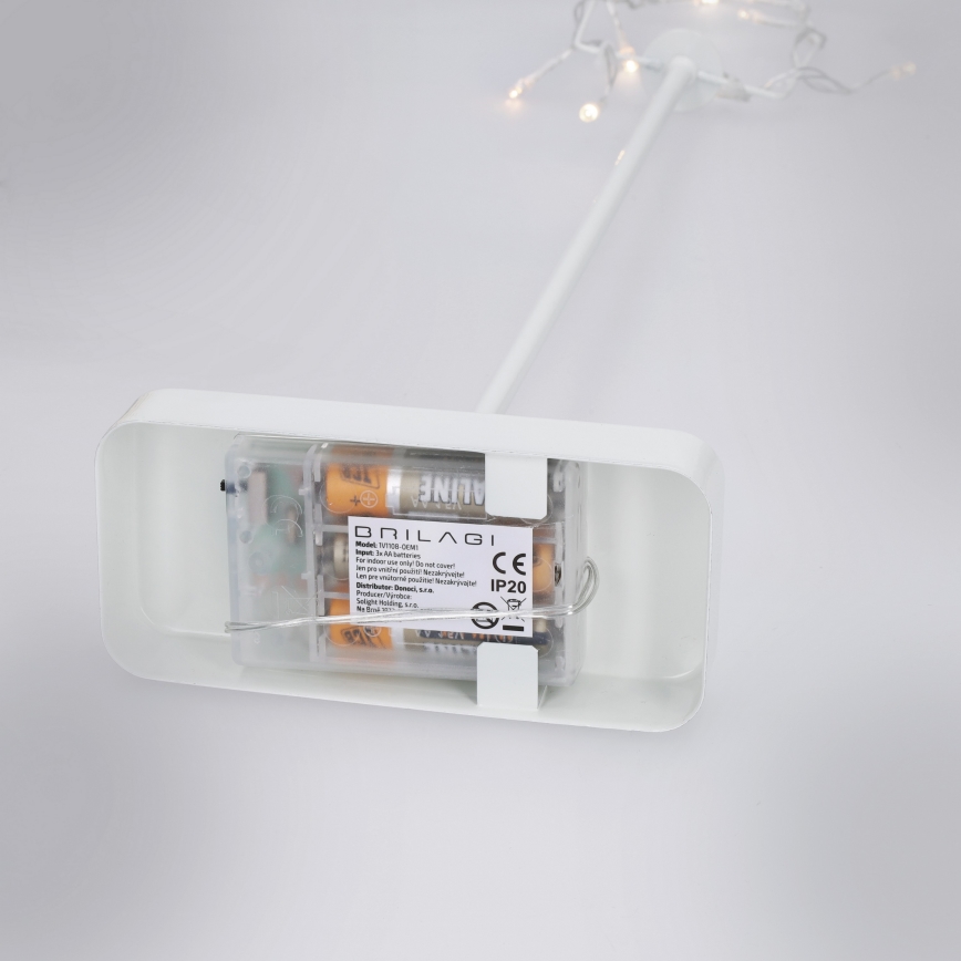 Brilagi - LED juldekoration LED/3xAA 62x40 cm stjärna