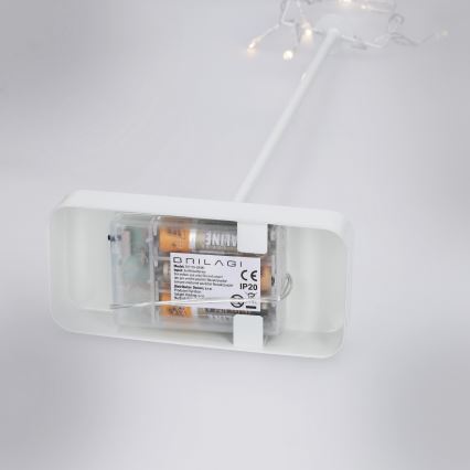 Brilagi - LED juldekoration LED/3xAA 66x40 cm stjärna