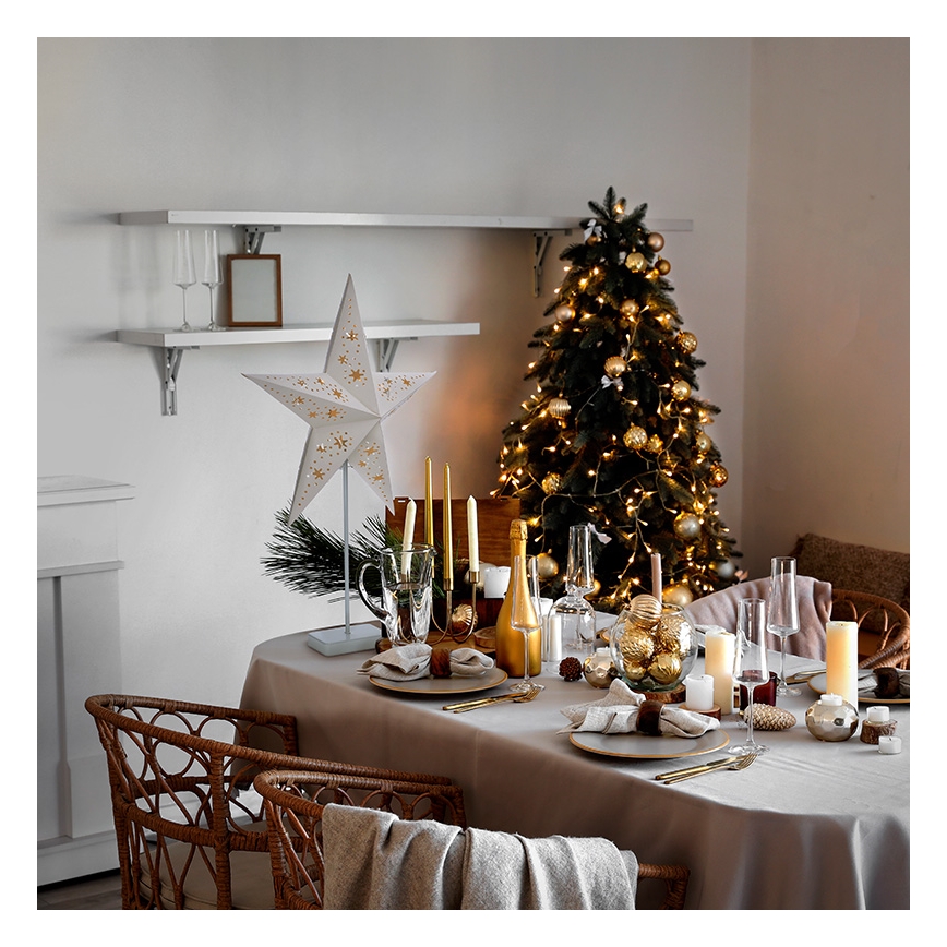 Brilagi - LED-juldekoration LED/3xAA 66x45 cm stjärna