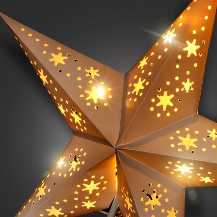 Brilagi - LED juldekoration LED/3xAA stjärna
