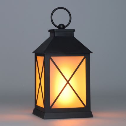 Brilagi - LED-juldekoration: lykta med LED, 2xAA