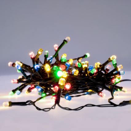 Brilagi - LED julkedja för utomhusbruk 200xLED/2 funktioner 25m IP44 Flerfärgad