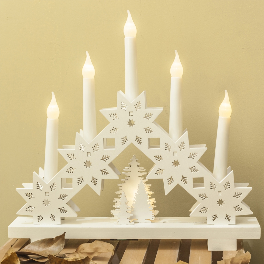 Brilagi - LED julstake 5xLED/2xAA