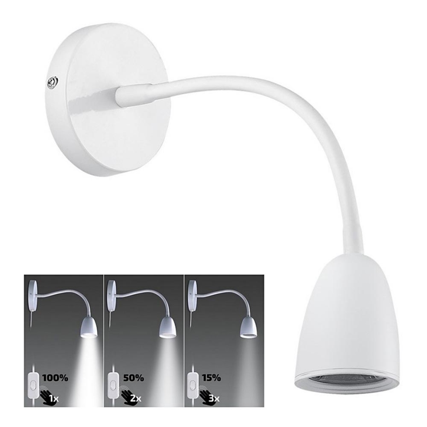 Brilagi - LED Justerbar ljusstyrka vägglampa  LED/4W/230V