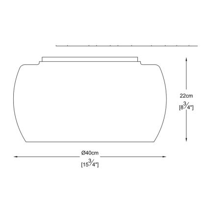 Brilagi - LED-kristalltaklampa JEWEL 5xG9/42W/230V Ø 40 cm