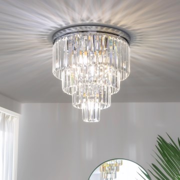 Brilagi - LED-kristalltaklampa JEWEL 5xG9/42W/230V Ø 40 cm