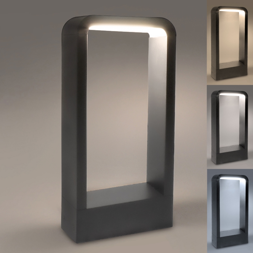 Brilagi - LED-lampa för utomhusbruk BARI LED/7W/230V 3000/4000/6000K antracit IP54 30 cm