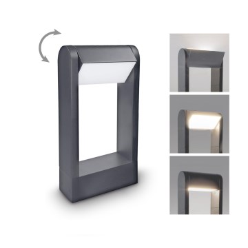Brilagi - LED-lampa för utomhusbruk CROTONE LED/7W/230V antracit IP54 30 cm