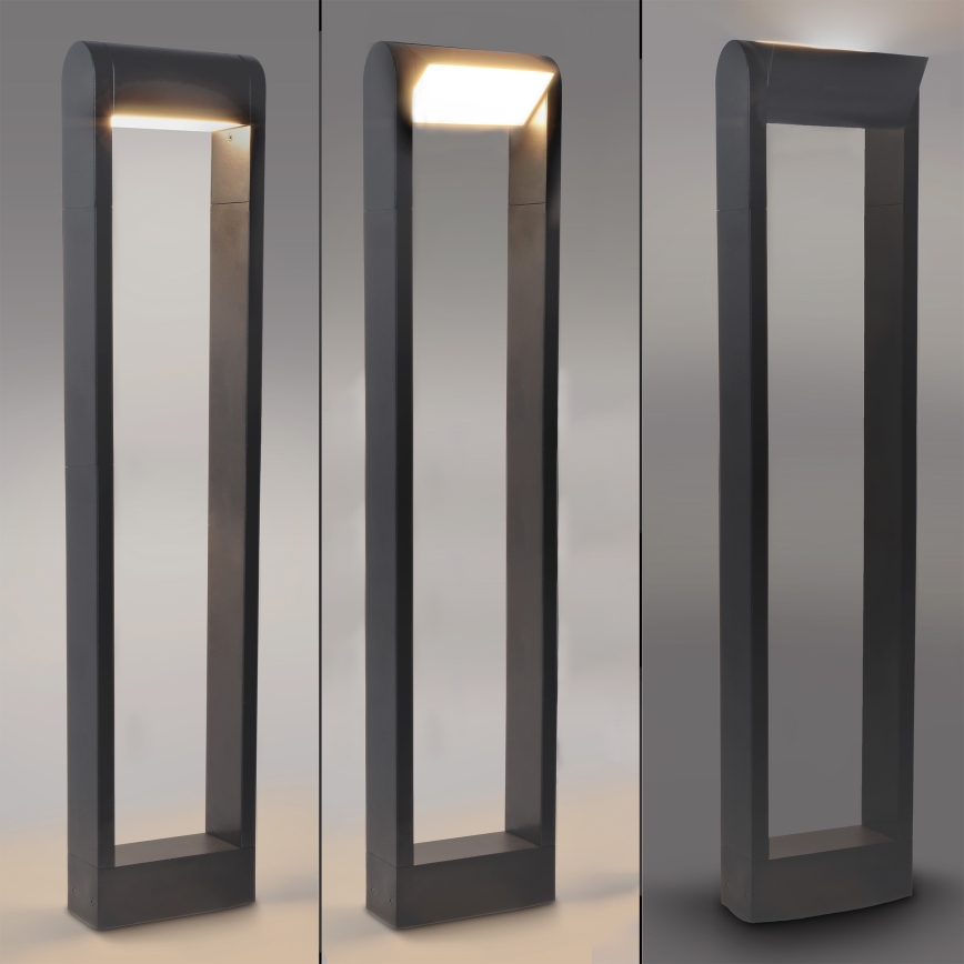 Brilagi - LED-lampa för utomhusbruk CROTONE LED/7W/230V antracit IP54 80 cm