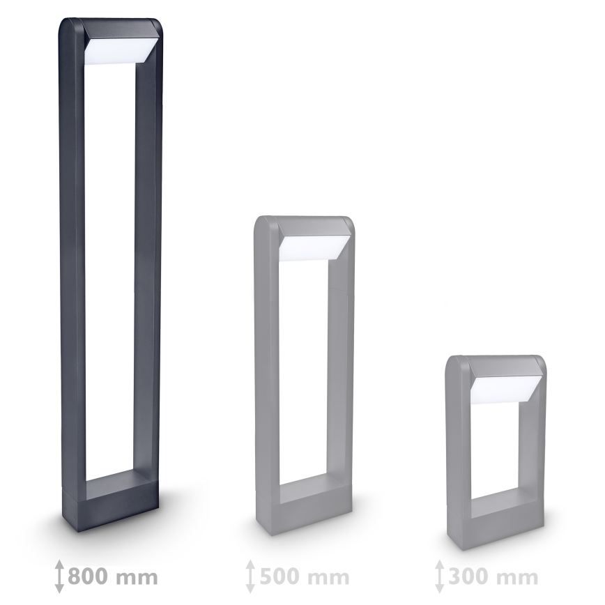 Brilagi - LED-lampa för utomhusbruk CROTONE LED/7W/230V antracit IP54 80 cm