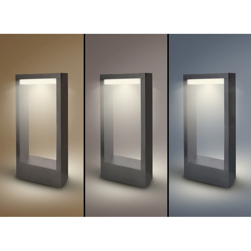 Brilagi - LED-lampa för utomhusbruk RAGUSA LED/7W/230V 3000/4000/6000K antracit IP54 30 cm