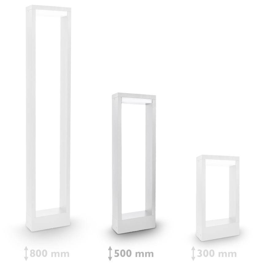 Brilagi - LED-lampa för utomhusbruk RAGUSA LED/7W/230V 3000/4000/6000K vit IP54 50 cm