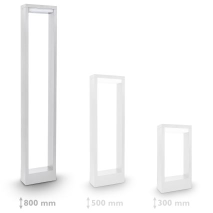Brilagi - LED-lampa för utomhusbruk RAGUSA LED/7W/230V 3000/4000/6000K vit IP54 80 cm