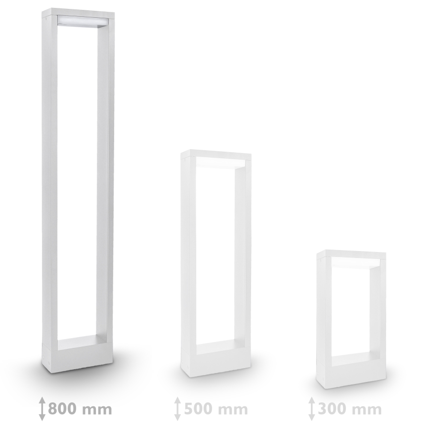 Brilagi - LED-lampa för utomhusbruk RAGUSA LED/7W/230V 3000/4000/6000K vit IP54 80 cm