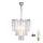 Brilagi - LED Ljuskrona i kristal med kedja MOZART 4xE14/40W/230V skinande krom