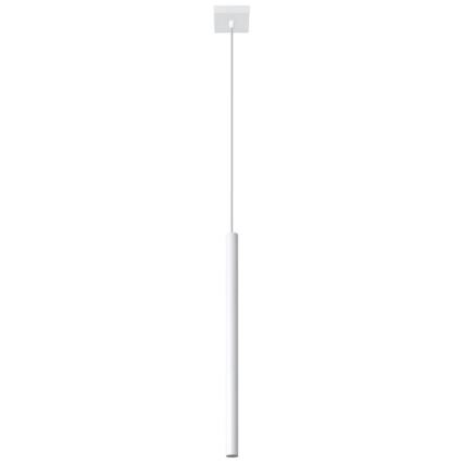 Brilagi -  LED ljuskrona med textilsladd DRIFA 1xG9/4W/230V vit