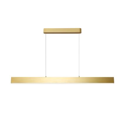 Brilagi - LED ljuskrona med textilsladd SLEEKLINE LED/40W/230V 3000/4500/6000K guld