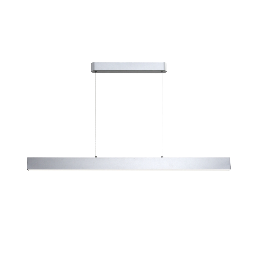 Brilagi - LED ljuskrona med textilsladd SLEEKLINE LED/40W/230V 3000/4500/6000K silver