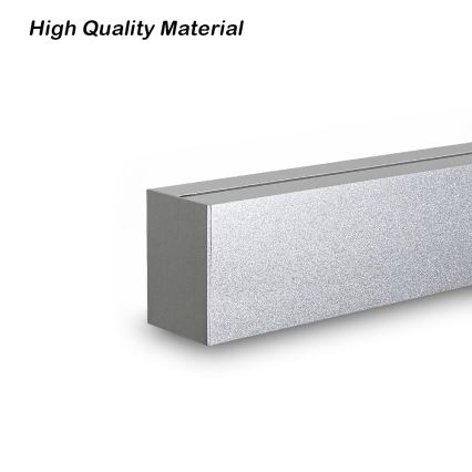 Brilagi - LED ljuskrona med textilsladd SLEEKLINE LED/40W/230V 3000/4500/6000K silver