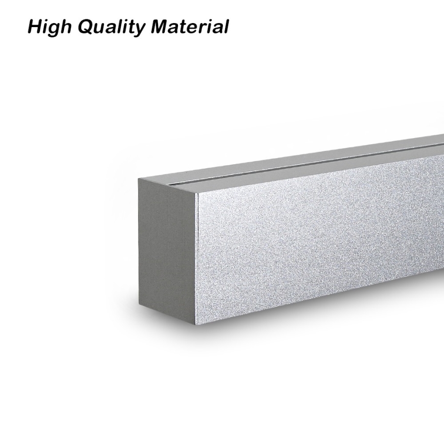 Brilagi - LED ljuskrona med textilsladd SLEEKLINE LED/40W/230V 3000/4500/6000K silver