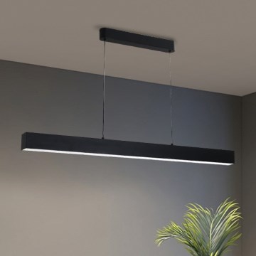 Brilagi - LED ljuskrona med textilsladd SLEEKLINE LED/40W/230V 3000/4500/6000K svart