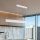 Brilagi - LED ljuskrona med textilsladd SLEEKLINE LED/40W/230V 3000/4500/6000K vit