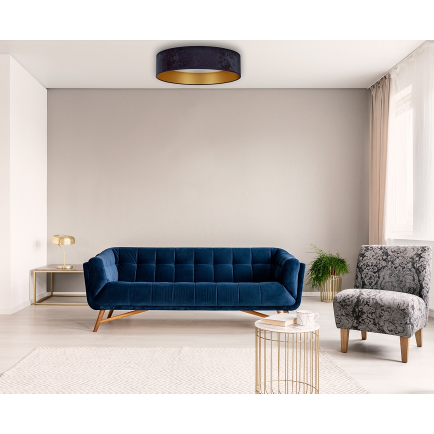 Brilagi - LED Dimbar taklampa VELVET SMART LED/24W/230V diameter 45 cm 2700-6500K Wi-Fi Tuya blå/grön + fjärrkontroll