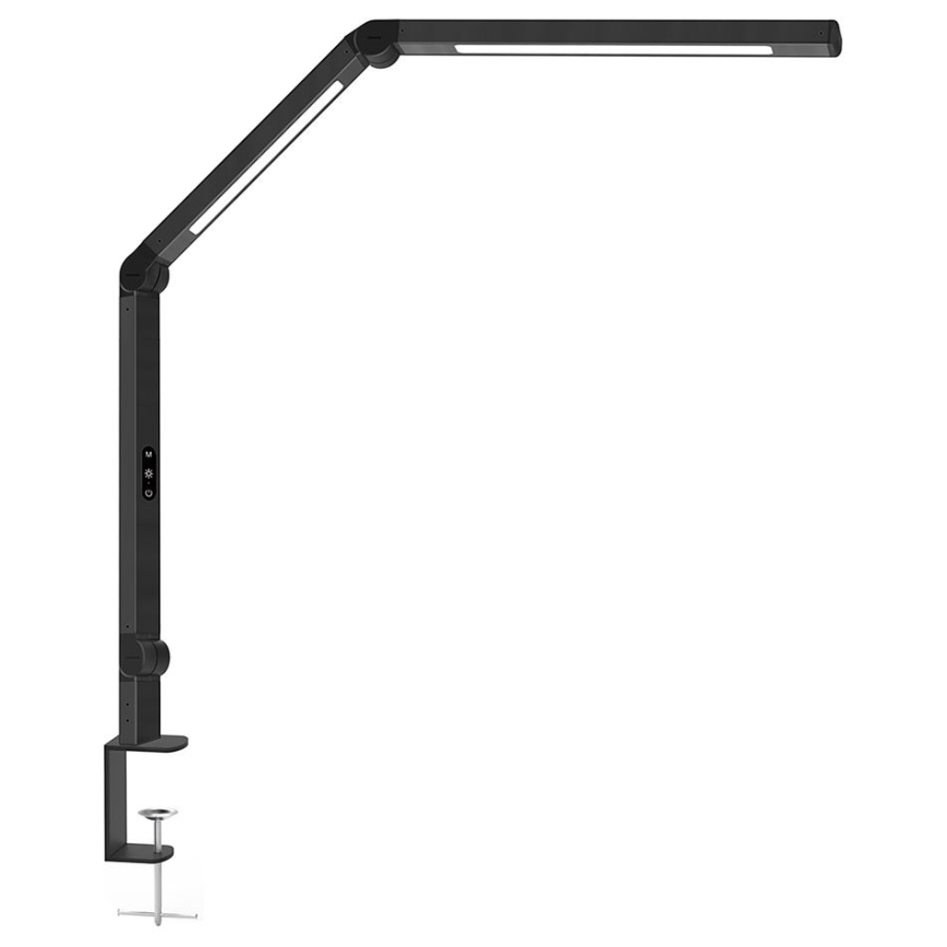 Brilagi - LED Ljusreglerad beröring flexibel bordslampa VARIO LED/12W/230V 3000/4000/5000/6500K CRI 92 svart