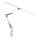 Brilagi - LED Ljusreglerad flexibel bordslampa VARIO 2xLED/14W/230V 3000-6000K vit