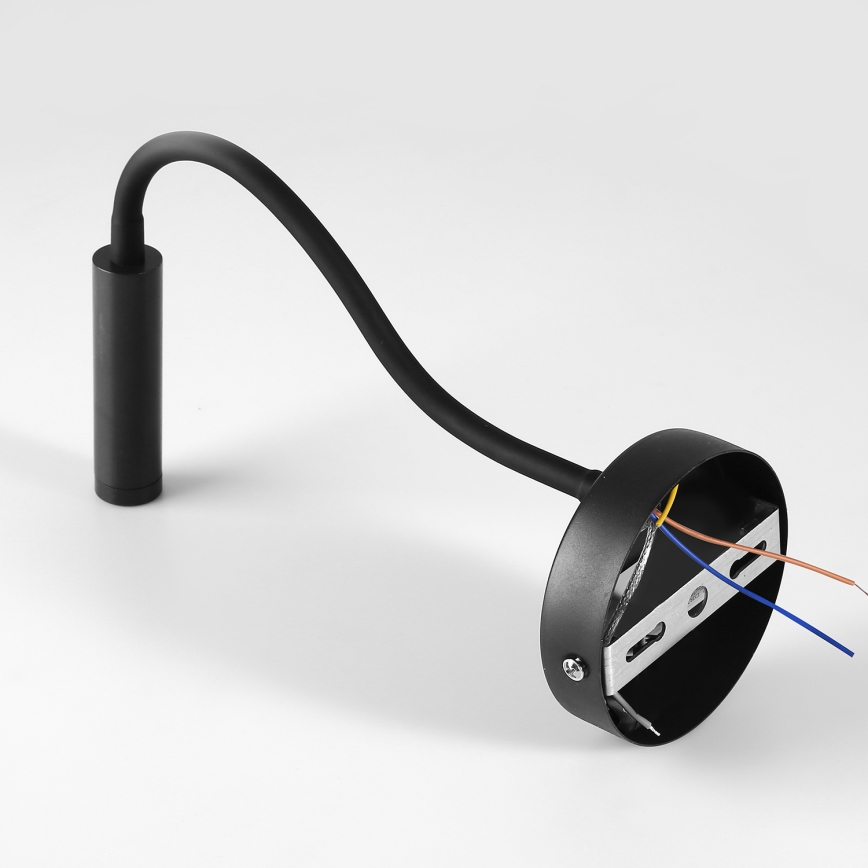 Brilagi - LED Ljusreglerad flexibel vägg lampa MAYA 1xG9/4W/230V svart 2700-6500K Wi-Fi Tuya
