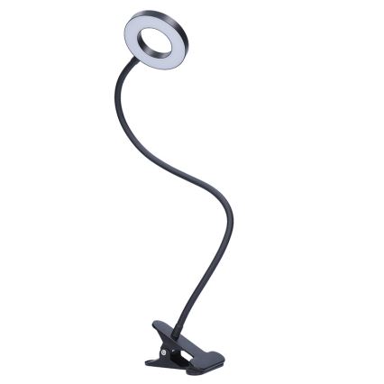 Brilagi -LED ljusreglerad lampa med klämma ORBELA LED/8W/230V 3000/4000/5000K svart