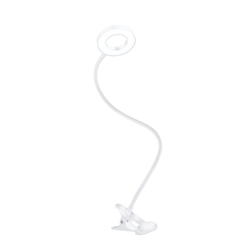 Brilagi - LED ljusreglerad lampa med klämma ORBELA LED/8W/230V 3000/4000/5000K vit