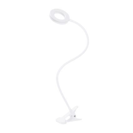 Brilagi - LED ljusreglerad lampa med klämma ORBELA LED/8W/230V 3000/4000/5000K vit
