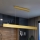 Brilagi - LED ljusreglerad ljuskrona på textilsladd SLIMLINE LED/40W/230V 3000-6000K guld + fjärrkontroll