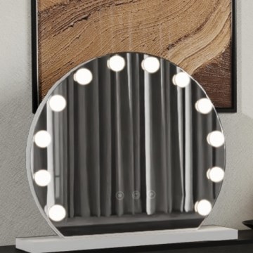 Brilagi - LED Ljusreglerad make-up spegel HOLLYWOOD LED/12W/230V 3000/4000/6500K