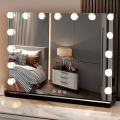 Brilagi - LED Ljusreglerad make-up spegel HOLLYWOOD LED/15W/230V 3000/4000/6500K