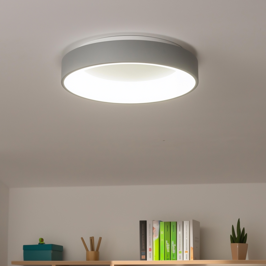 Brilagi - LED ljusreglerad taklampa  FALCON LED/40W/230V 3000-6500K grå + fjärrkontroll